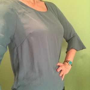 Elegant Blouse with Bell Sleeves